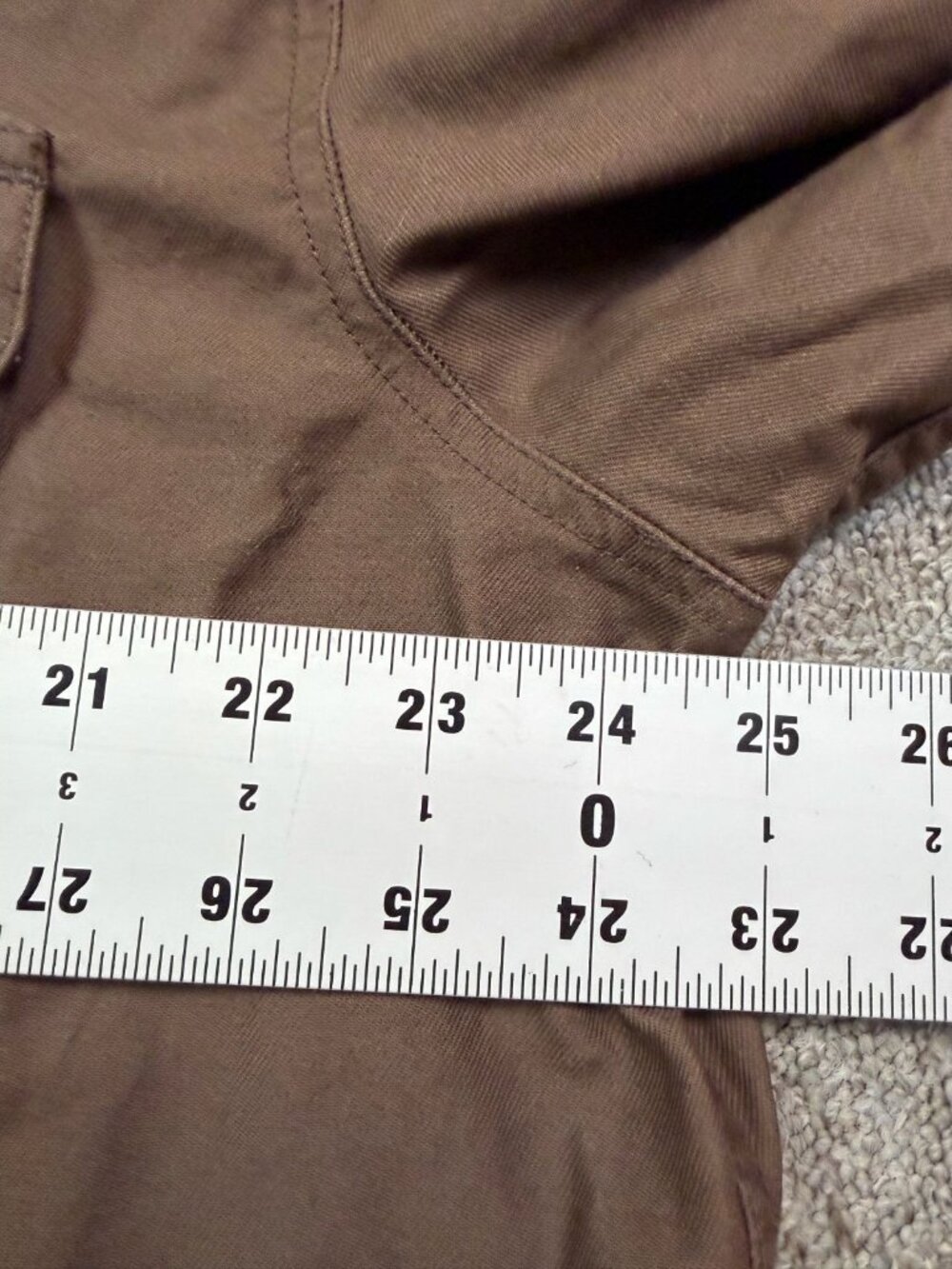 Filson Weather Worker Jac Shirt XL Brown Marsholive Button Up Workwear Heavy - Picture 3 of 7